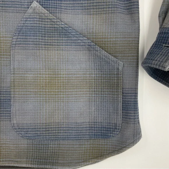 Woolrich West Ridge Cotton Fleece Shirt Jacket Shacket Chore Coat Gorpcore Men M